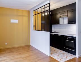 Studio Asnières-sur-seine 27 M² - Nuance d'intérieur