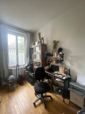 Bibliothèque sur mesure avec bureau intégré Colombes_92700