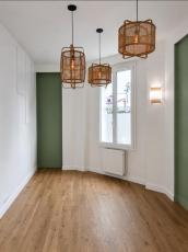 Bibliothèque sur mesure avec bureau intégré Colombes_92700