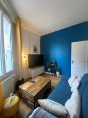 Bibliothèque sur mesure avec bureau intégré Colombes_92700